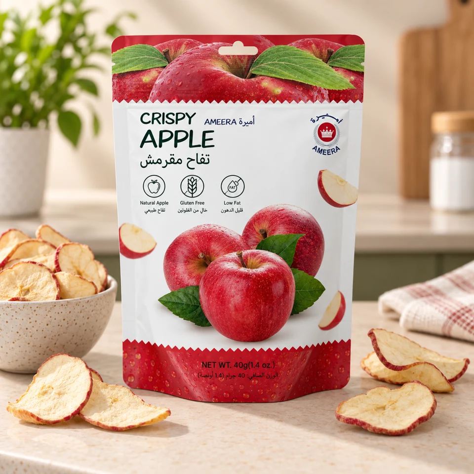 Ameera Crispy Apple 40 g pouch