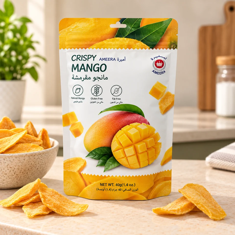 Ameera Crispy Mango 40 g pouch