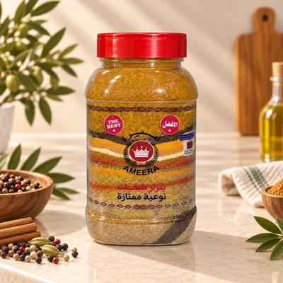 Ameera Mix Masala layered spice jar — view 2