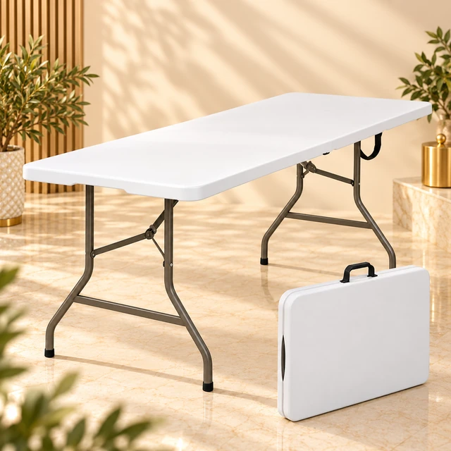 Folding Table — 122 cm