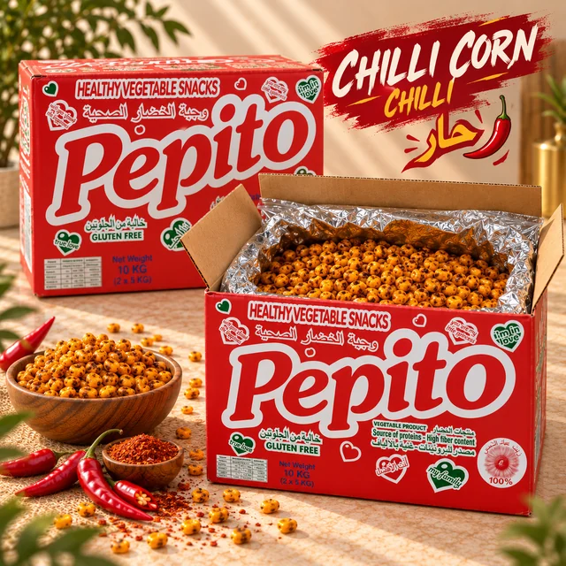 PEPITO CHILLI CORN 10 KG