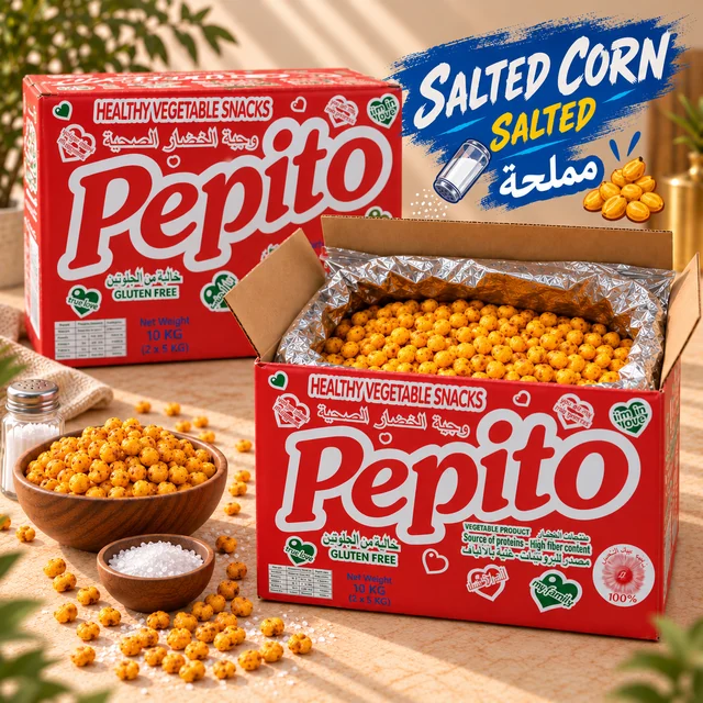 PEPITO SALTED CORN 10 KG